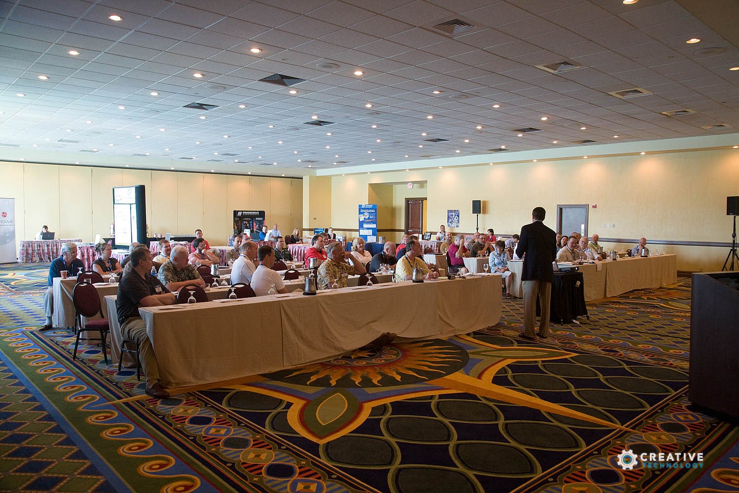 Audience for first session - 2007 Annual Conference - St Thomas